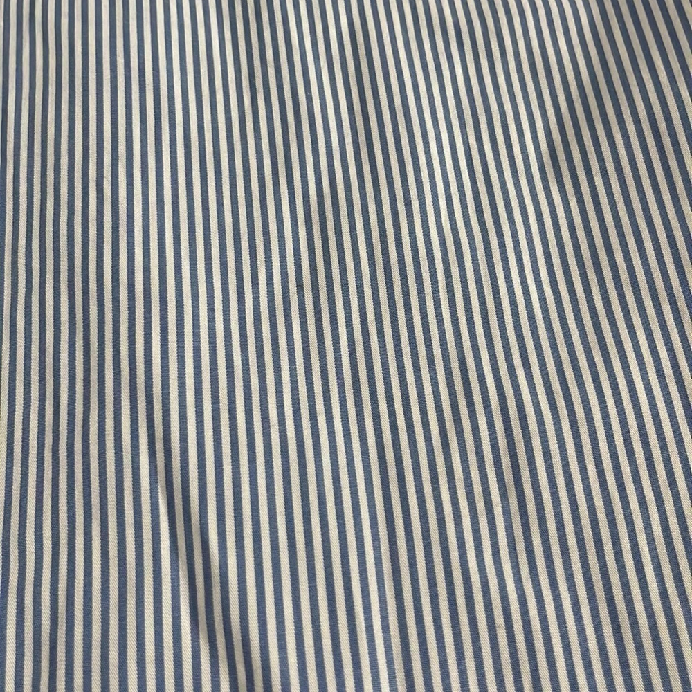 Parker Sammy Embroidered Cold Shoulder Stripe Blouse Size Small - Picture 6 of 11